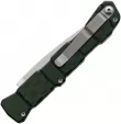 Piranha Knives Auto 21 Button Lock Green PKCP21G