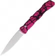 Piranha Knives Auto 21 Button Lock Pink - PKCP21PK
