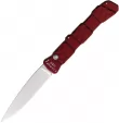 Piranha Knives Auto 21 Button Lock Red - PKCP21R