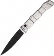 Piranha Knives Auto 21 Button Lock Silver - PKCP21ST