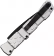 Piranha Knives Auto 21 Button Lock Silver PKCP21ST