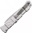 Piranha Knives Auto 21 Button Lock Silver PKCP21S