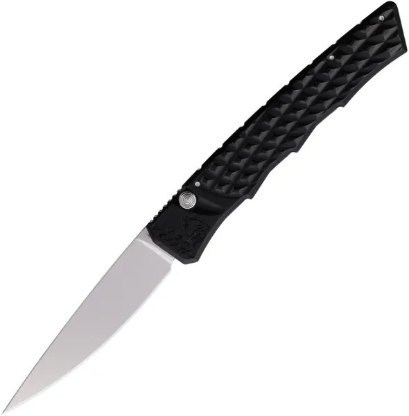 Piranha Knives Auto Crossfire Button Lock PKCP23BK