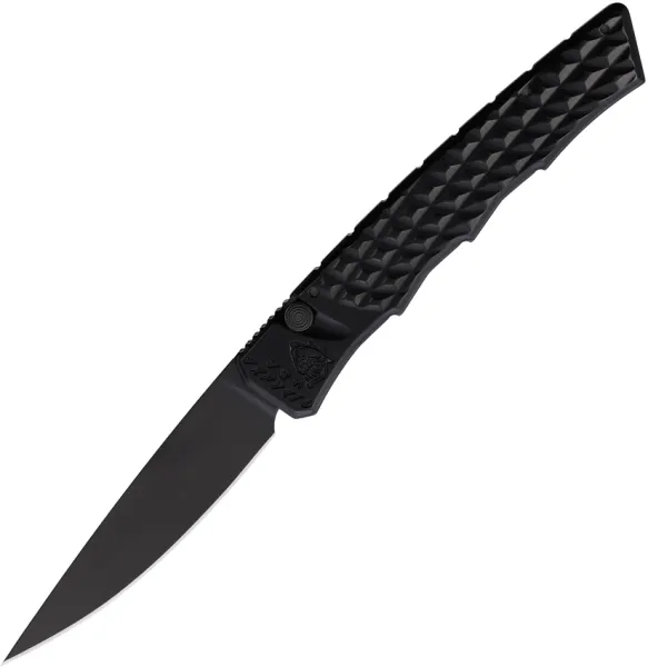 Piranha Knives Auto Crossfire Button Lock PKCP23BKT