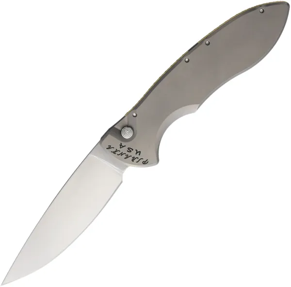 Piranha Knives Auto Fusion Buttonlock Sat Gry PKCP27TS