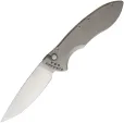 Piranha Knives Auto Fusion Buttonlock Sat Gry - PKCP27TS