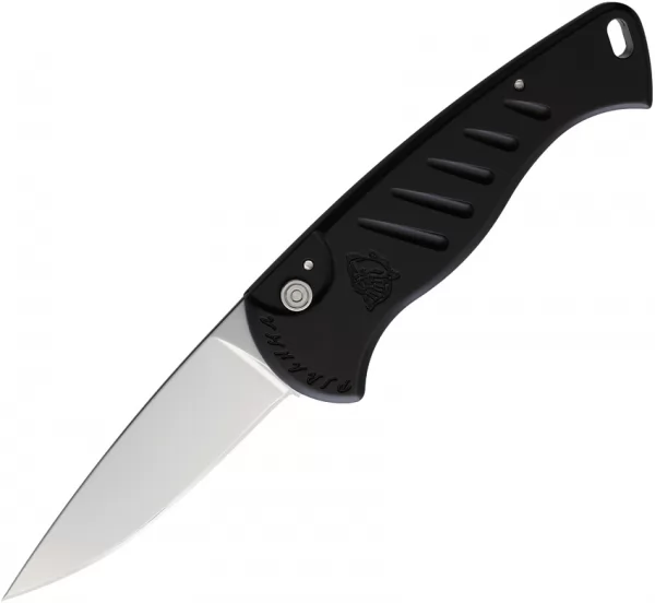 Piranha Knives Auto Fingerling Button Lock PKCP2BK