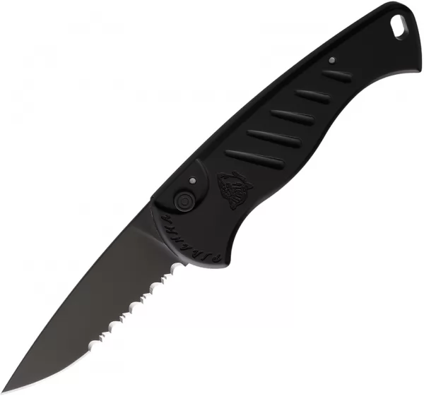 Piranha Knives Auto Fingerling Tactical PKCP2BKTS