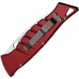 Piranha Knives Auto Amazon Button Lock Red PKCP3R