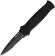 Piranha Knives Auto Bodyguard Button Lock - PKCP6BKTS