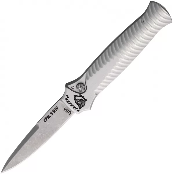 Piranha Knives Auto Miniguard Button Lock PKCP7S
