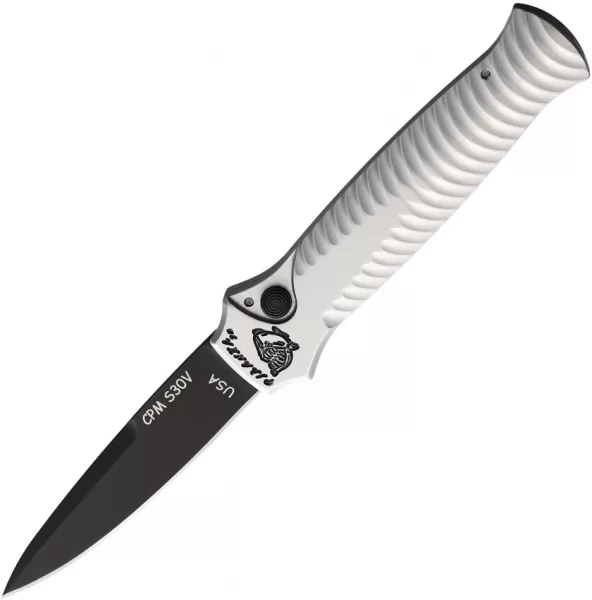 Piranha Knives Auto Miniguard Button Lock PKCP7ST