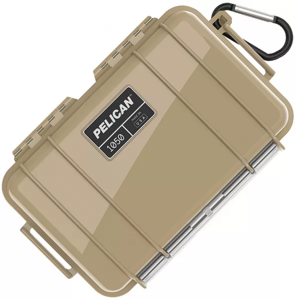Pelican Micro Case Tan cases PL1050TANBLK