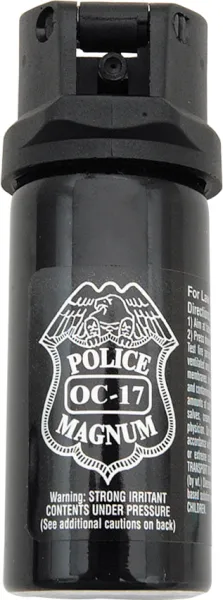 Police Magnum Flip Top Unit ORMD Pepper Spray PM444