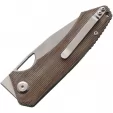 PMP Knives Spartan Linerlock Micarta PMP015