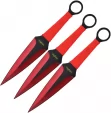 Perfect Point Throwing Knife Set Red - PP8693RD
