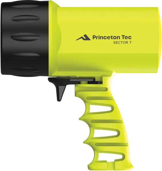 Princeton Tec Sector 7 Dive Light Neon Yell flashlights PT02725