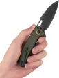 Patriot Tactical Shadowhawk Linerlock Green PTCSHGN