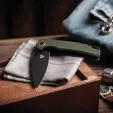 Patriot Tactical Shadowhawk Linerlock Green PTCSHGN