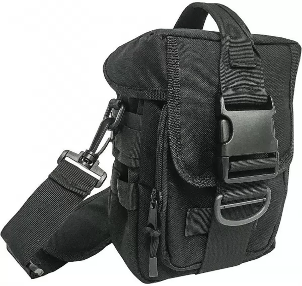 Pathfinder MOLLE Shoulder Bag Black PTH015B