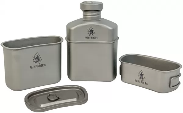 Pathfinder Titanium Canteen Cooking Kit PTH206