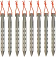 Pathfinder Titanium Tent Stake Set 8pc - PTH208