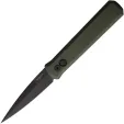 Pro Tech Auto Godfather Button Lock Grn - PTK921GREEN