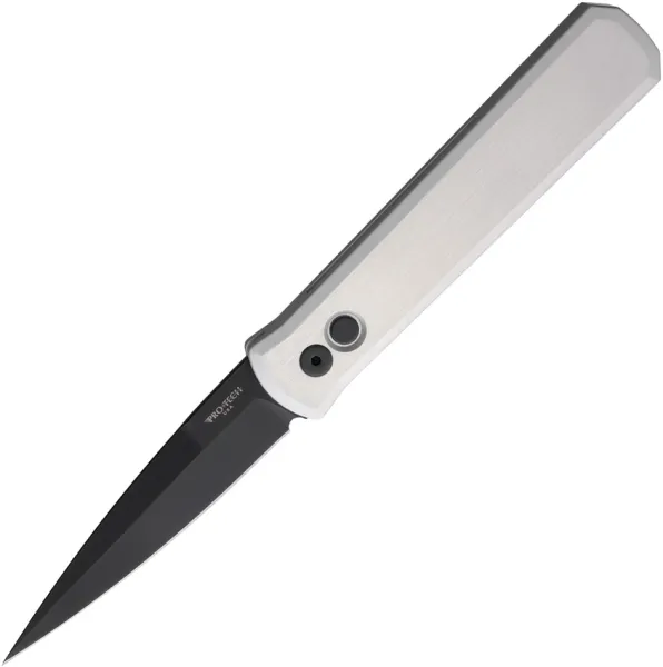 Pro Tech Auto Godfather Button Lock knives PTK921SILVER