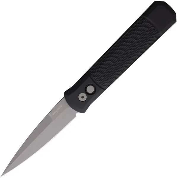 Pro Tech Auto Godfather Button Lock Blk knives PTK924