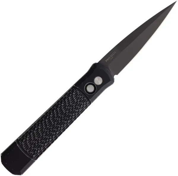Pro Tech Auto Godfather Button Lock BW knives PTK926LHBWLTD