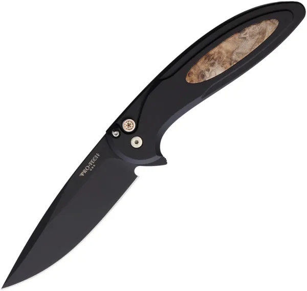 Pro Tech Cambria 2 Button Lock Maple knives PTKCF2103