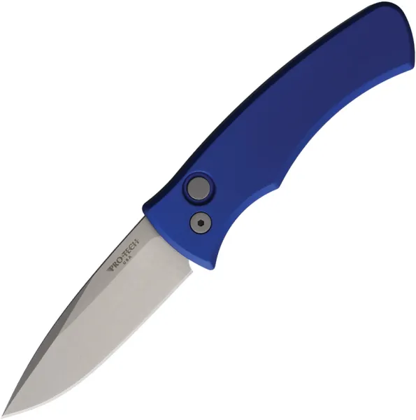 Pro Tech Auto Duke 2 Button Lock Blue knives PTKDUKE2101BLUE