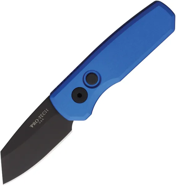 Pro Tech Auto Runt 5 Button Lock Blue knives PTKR5203BL