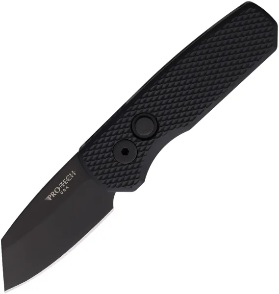Pro Tech Auto Runt 5 Button Lock Black knives PTKR5406