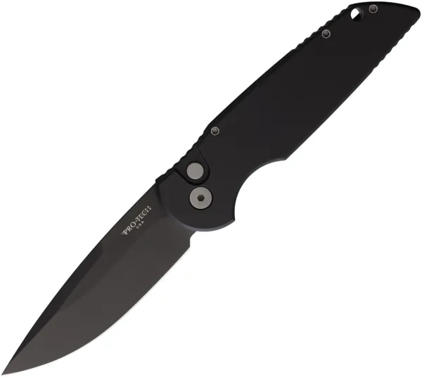 Pro Tech Auto TR3 Button Lock Black knives PTKT3103