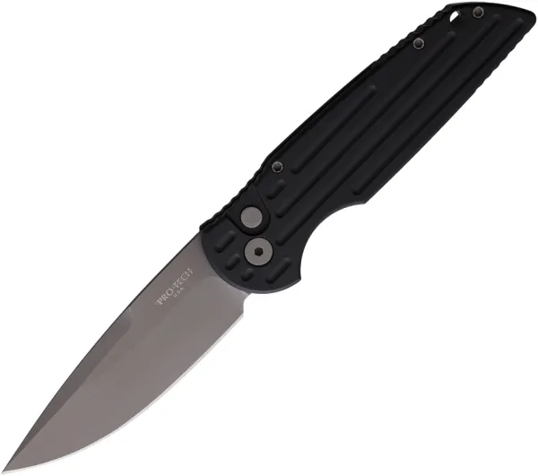Pro Tech Auto TR3 Button Lock Black knives PTKTR3