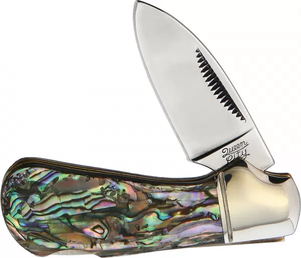 Queen City Cub Lockback Abalone QC004