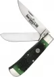 Queen Two Blade Lockback Green Bone - QGPSB206L