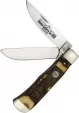 Queen Two Blade Lockback Stag - QGSH206L
