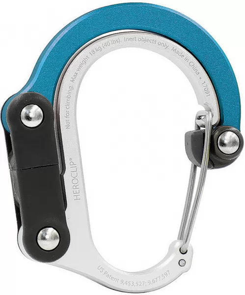 Heroclip Heroclip Mini Blue Steel QLIP11401