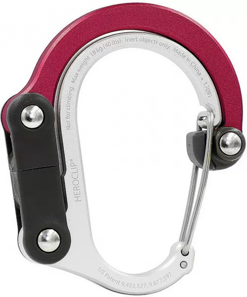 Heroclip Heroclip Mini Hot Rod Red QLIP11601