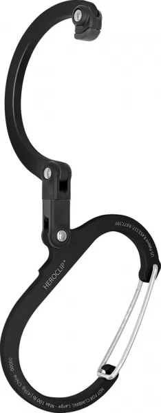 Heroclip Heroclip Large Stealth Black QLIP14010