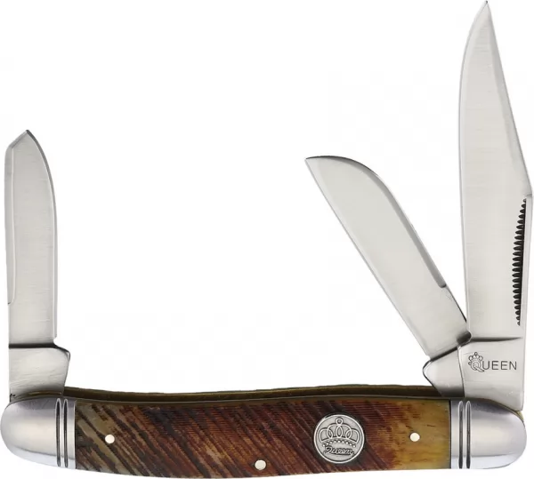 Queen Stockman Sawcut Bone QN014