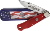 Queen Lockback Red Bone QRSB106L
