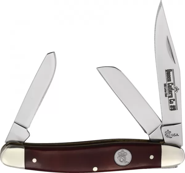 Queen Stockman Red Smooth Bone QRSB47