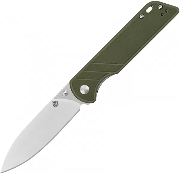 QSP Knife Parrot Linerlock Green V2 QS102B2