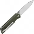 QSP Knife Parrot Linerlock Green V2 QS102B2