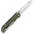 QSP Knife Parrot Linerlock Green QS102B