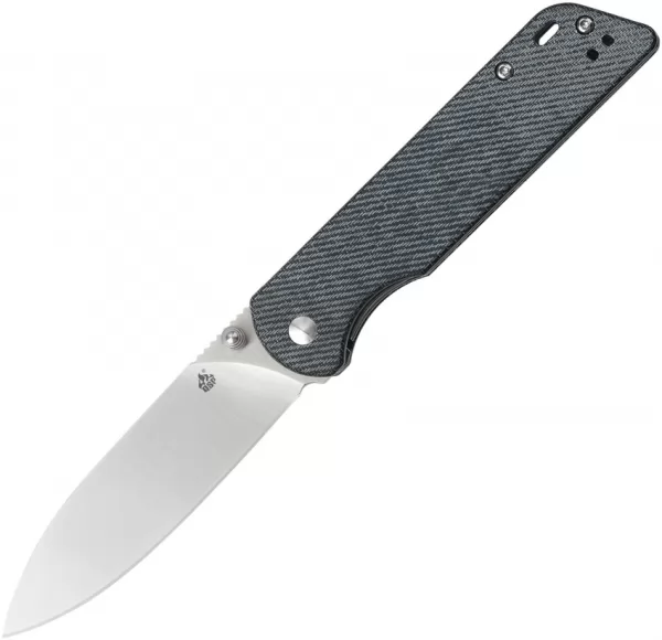 QSP Knife Parrot Linerlock Denim Micarta QS102F