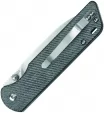 QSP Knife Parrot Linerlock Denim Micarta QS102F